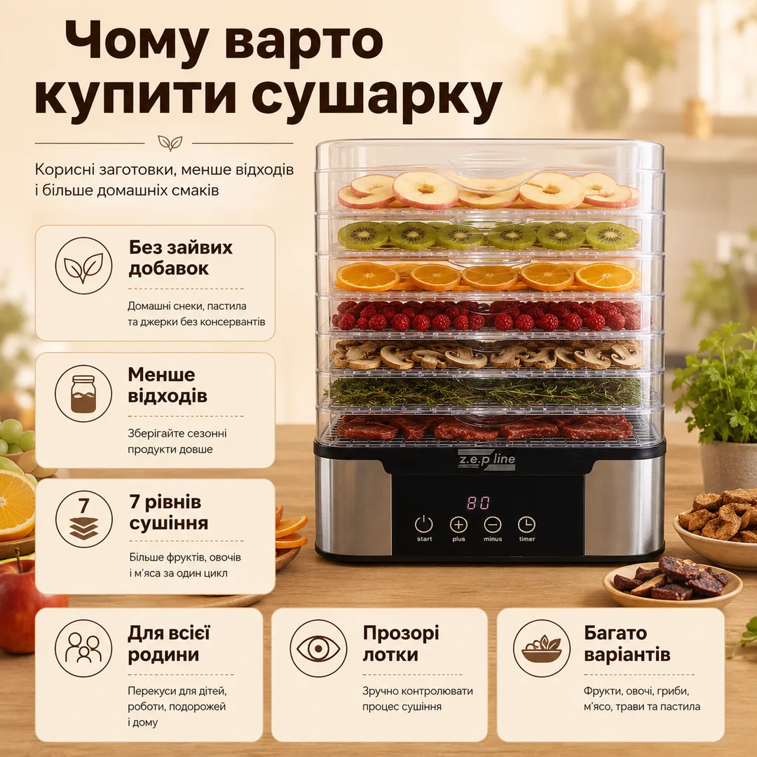 Чому варто купити сушарку